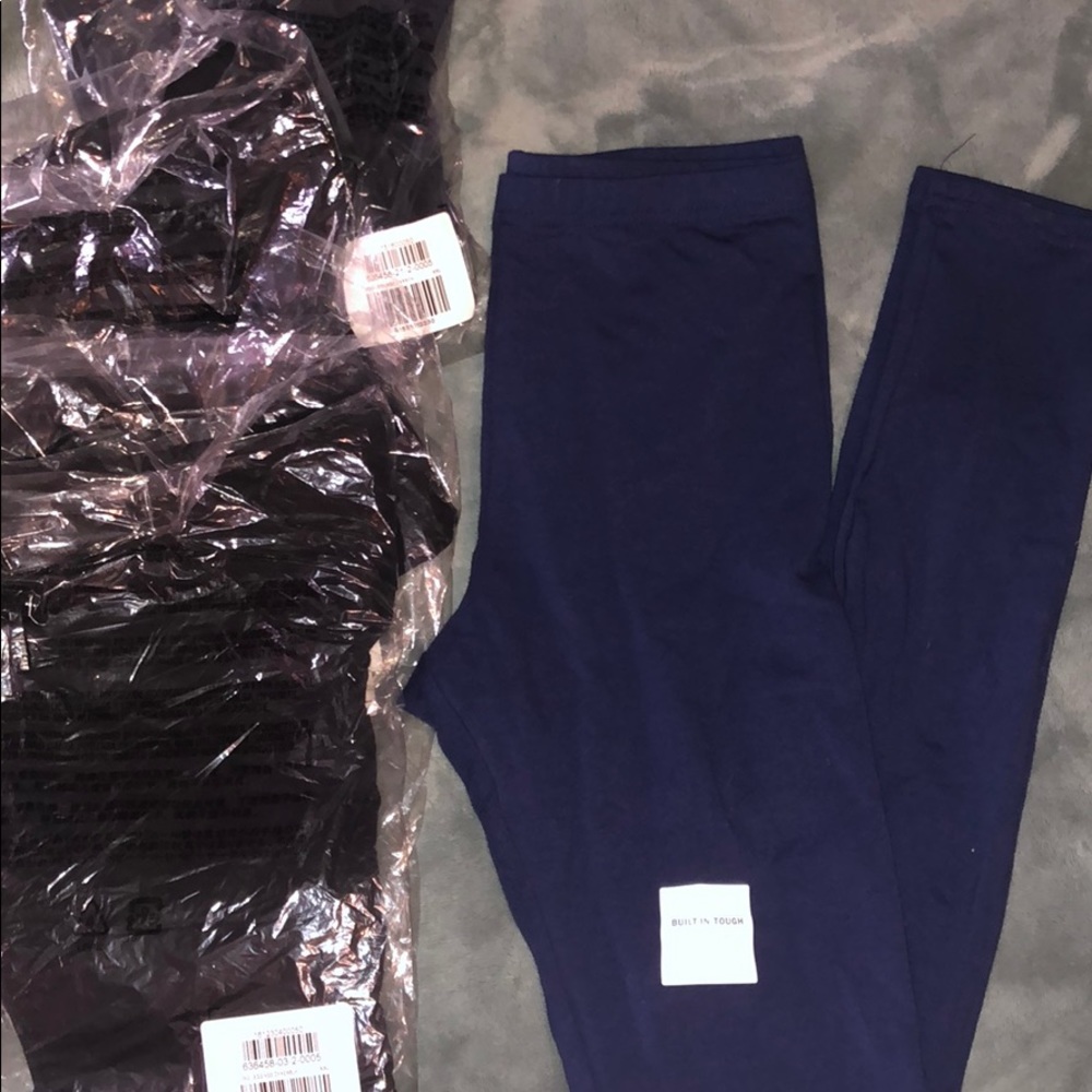 NEW WT Girls 5 pairs leggings lot